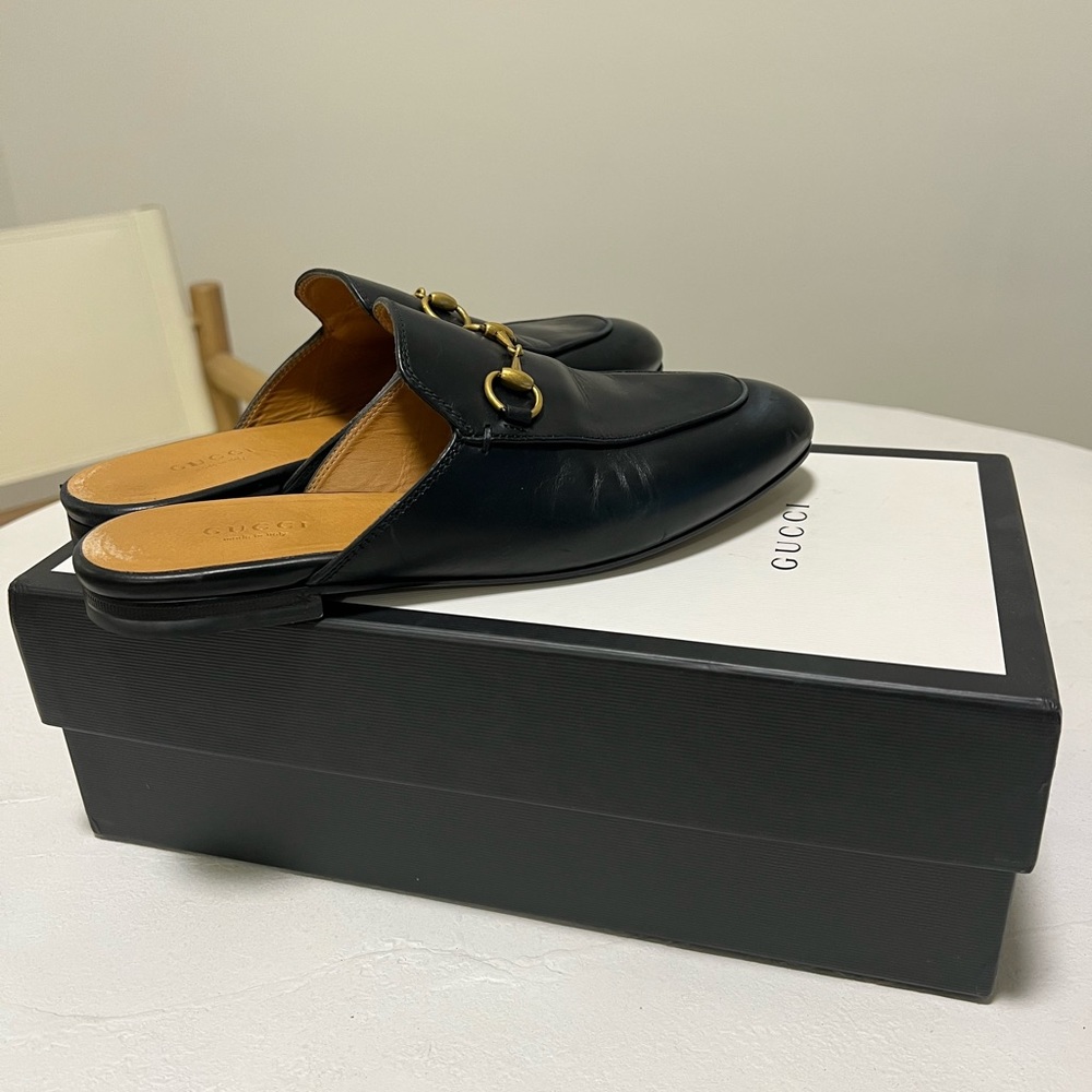 Gucci Princetown Leather Slipper